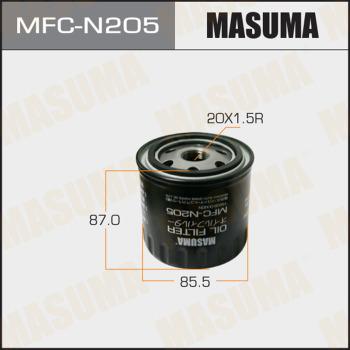 MASUMA MFC-N205 - Filtre à huile cwaw.fr