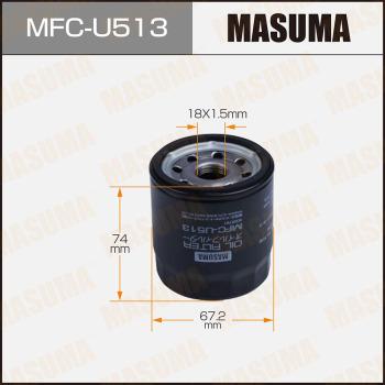 MASUMA MFC-U513 - Filtre à huile cwaw.fr