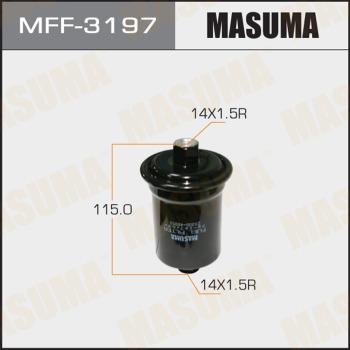 MASUMA MFF-3197 - Filtre à carburant cwaw.fr