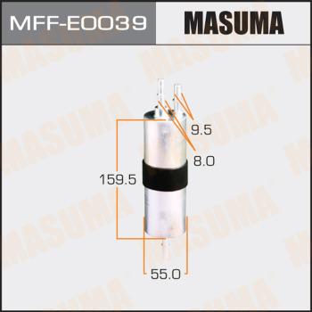 MASUMA MFF-E0039 - Filtre à carburant cwaw.fr