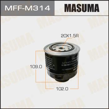 MASUMA MFF-M314 - Filtre à carburant cwaw.fr