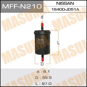 MASUMA MFF-N210 - Filtre à carburant cwaw.fr