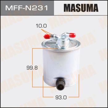 MASUMA MFF-N231 - Filtre à carburant cwaw.fr