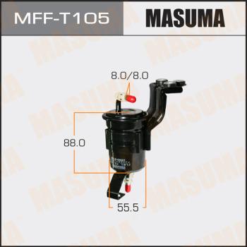 MASUMA MFF-T105 - Filtre à carburant cwaw.fr