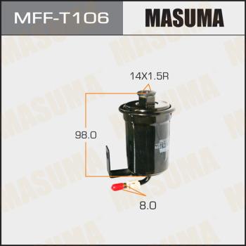 MASUMA MFF-T106 - Filtre à carburant cwaw.fr