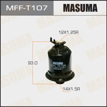 MASUMA MFF-T107 - Filtre à carburant cwaw.fr