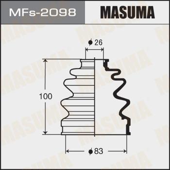 MASUMA MFs-2098 - Joint-soufflet, arbre de commande cwaw.fr