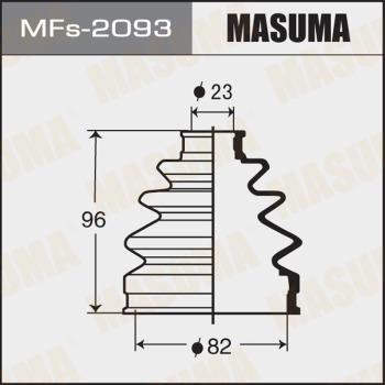 MASUMA MFs-2093 - Joint-soufflet, arbre de commande cwaw.fr