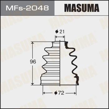 MASUMA MFs-2048 - Joint-soufflet, arbre de commande cwaw.fr