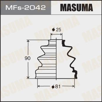 MASUMA MFs-2042 - Joint-soufflet, arbre de commande cwaw.fr