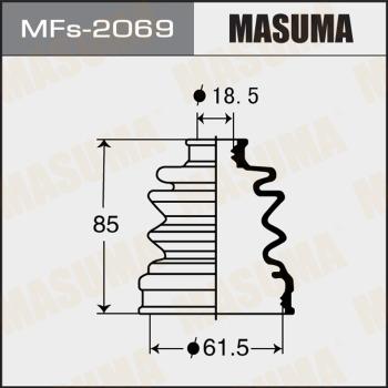 MASUMA MFs-2069 - Joint-soufflet, arbre de commande cwaw.fr