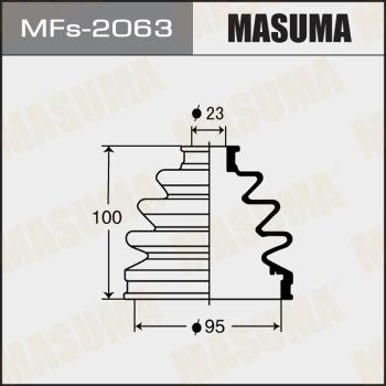 MASUMA MFs-2063 - Joint-soufflet, arbre de commande cwaw.fr