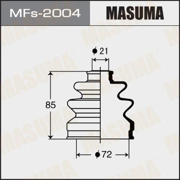 MASUMA MFs-2004 - Joint-soufflet, arbre de commande cwaw.fr