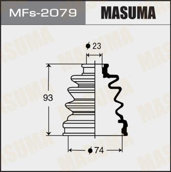 MASUMA MFs-2079 - Joint-soufflet, arbre de commande cwaw.fr