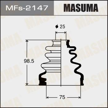 MASUMA MFs-2147 - Joint-soufflet, arbre de commande cwaw.fr