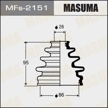 MASUMA MFS-2151 - Joint-soufflet, arbre de commande cwaw.fr