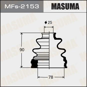 MASUMA MFs-2153 - Joint-soufflet, arbre de commande cwaw.fr