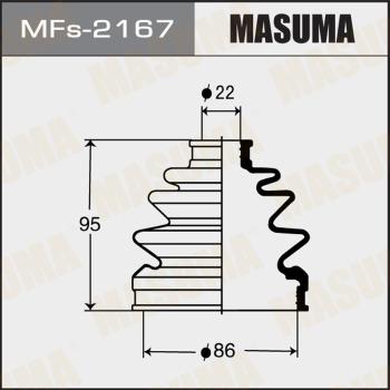 MASUMA MFs-2167 - Joint-soufflet, arbre de commande cwaw.fr