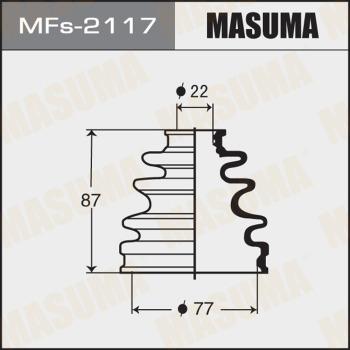 MASUMA MFs-2117 - Joint-soufflet, arbre de commande cwaw.fr