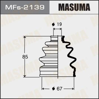 MASUMA MFs-2139 - Joint-soufflet, arbre de commande cwaw.fr