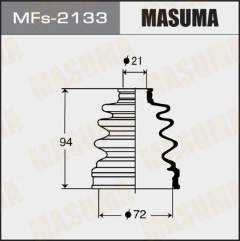 MASUMA MFs-2133 - Joint-soufflet, arbre de commande cwaw.fr