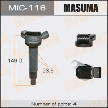 MASUMA MIC-116 - Bobine d'allumage cwaw.fr