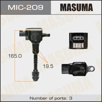 MASUMA MIC-209 - Bobine d'allumage cwaw.fr