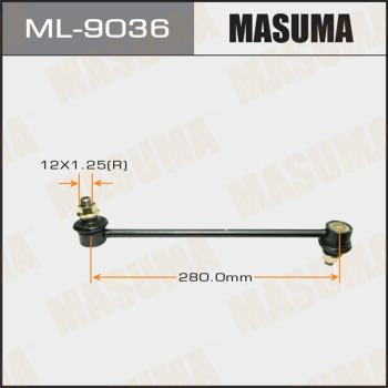 MASUMA ML-9036 - Entretoise / tige, stabilisateur cwaw.fr