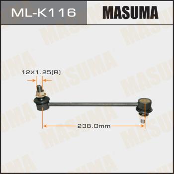 MASUMA MLK116 - Entretoise / tige, stabilisateur cwaw.fr