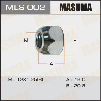 MASUMA MLS-002 - Écrou de roue cwaw.fr