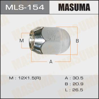 MASUMA MLS-154 - Écrou de roue cwaw.fr