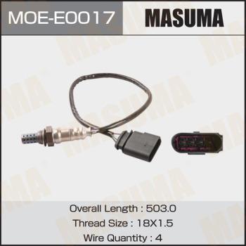 MASUMA MOE-E0017 - Sonde lambda cwaw.fr