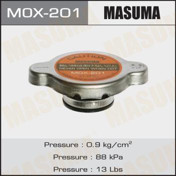 MASUMA MOX-201 - Bouchon, réservoir de liquide de refroidissement cwaw.fr