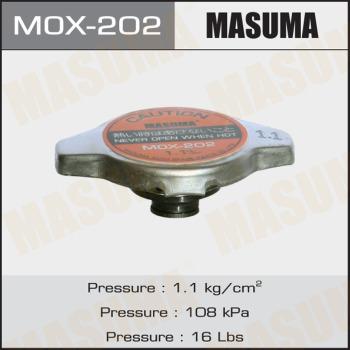 MASUMA MOX-202 - Bouchon, réservoir de liquide de refroidissement cwaw.fr