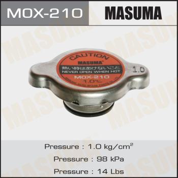 MASUMA MOX-210 - Bouchon, réservoir de liquide de refroidissement cwaw.fr