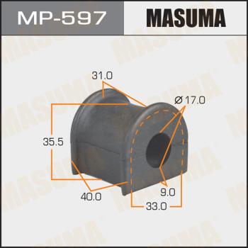 MASUMA MP-597 - Coussinet de palier, stabilisateur cwaw.fr