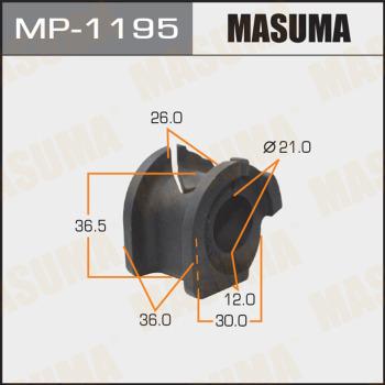 MASUMA MP-1195 - Coussinet de palier, stabilisateur cwaw.fr