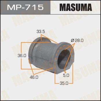 MASUMA MP-715 - Coussinet de palier, stabilisateur cwaw.fr