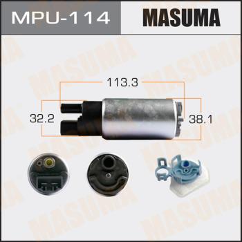 MASUMA MPU114 - Pompe à carburant cwaw.fr