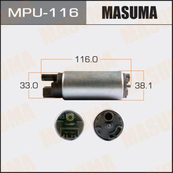 MASUMA MPU-116 - Pompe à carburant cwaw.fr