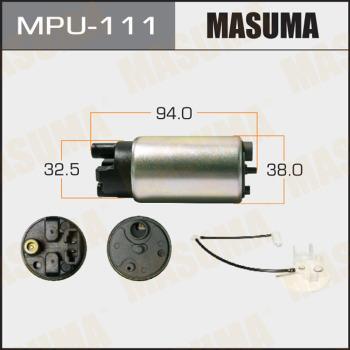 MASUMA MPU-111 - Pompe à carburant cwaw.fr