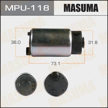 MASUMA MPU118 - Pompe à carburant cwaw.fr