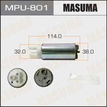 MASUMA MPU-801 - Pompe à carburant cwaw.fr