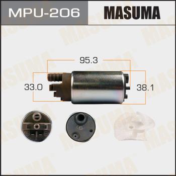 MASUMA MPU206 - Pompe à carburant cwaw.fr