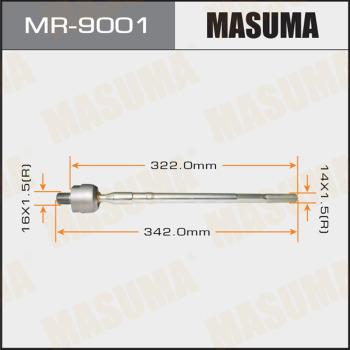 MASUMA MR-9001 - Rotule de direction intérieure, barre de connexion cwaw.fr