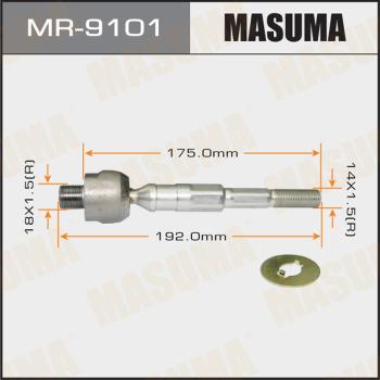 MASUMA MR9101 - Rotule de direction intérieure, barre de connexion cwaw.fr