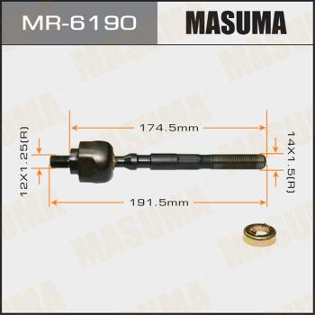 MASUMA MR-6190 - Rotule de direction intérieure, barre de connexion cwaw.fr