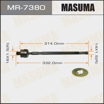 MASUMA MR-7380 - Rotule de direction intérieure, barre de connexion cwaw.fr