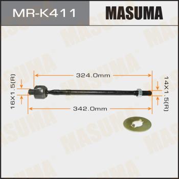 MASUMA MR-K411 - Rotule de direction intérieure, barre de connexion cwaw.fr