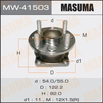 MASUMA MW-41503 - Moyeu de roue cwaw.fr